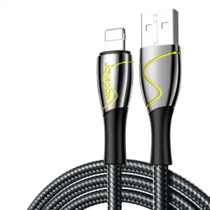 Joyroom Fast Charging kabel USB / Lightning 2.4A 1.2m, crno
