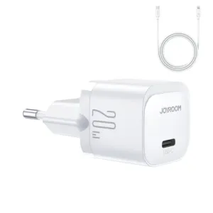 Joyroom JR-TCF02 punjač 20W + kabel USB-C / Lightning, bijela