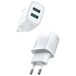 Joyroom Mini Fast Charger punjač 2x USB 2.1A 10.5W, bijela #369107