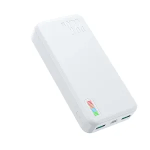 Joyroom QP195 Power Bank 20000mAh 2x USB / USB-C 22.5W, bijela