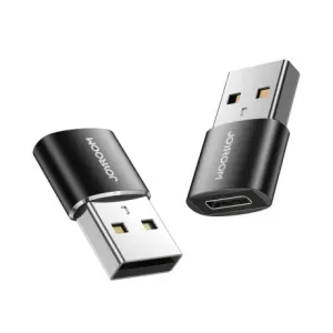 Joyroom adapter USB-C - USB F/M, crno