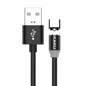 KAKU Magnetic kabel USB / USB-C 3A 1m, crno #369269