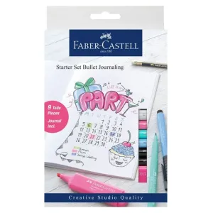 Kaligrafska pera Faber-Castell Pitt - set za početnike s bilježnicom ()