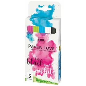 Set flomastera KREUL Paper Love 5 komada (Flomasteri za Hand)