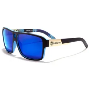 KDEAM Bayonne 9 sunčane naočale, Black / Blue #363768