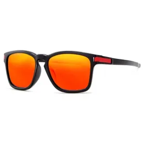 KDEAM Mandan 4 sunčane naočale, Black / Red #363805