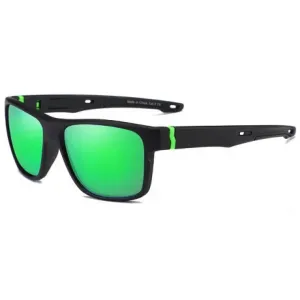 KDEAM Oxford 3 sunčane naočale, Black / Green #363843