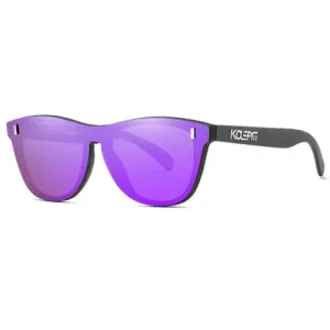 KDEAM Reston 4 sunčane naočale, Black / Purple #363776