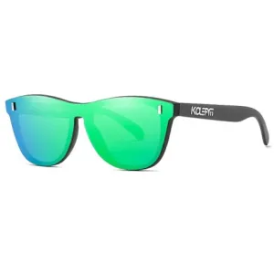 KDEAM Reston 6 sunčane naočale, Black / Green #363778