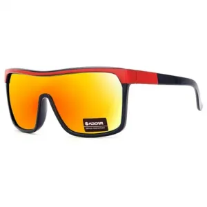 KDEAM Scottmc 2 sunčane naočale, Black & Red / Orange #363784