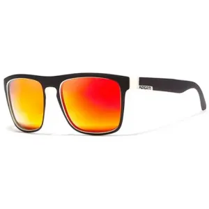 KDEAM Sunbury 18 sunčane naočale, Black & White / Red #363753