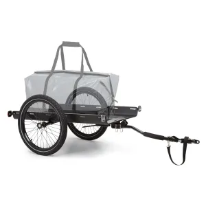KLARFIT Companion Travel L, teretna prikolica, 40 kg, prikolica za bicikl, ručna kolica, 16