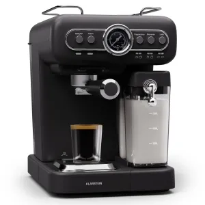 Klarstein Espressionata Evo, aparat za kavu na polugu, 1350 W, 19 bara, 1,2 l, 2 šalice #481191