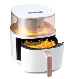 Klarstein Air Bloom, friteza na topli zrak, s funkcijom kuhanja na pari, 1500 W, 7,5 litara, 16 programa