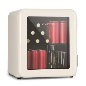 Klarstein PopLife 48, hladnjak za piće, hladnjak, 0-10°C, retro dizajn