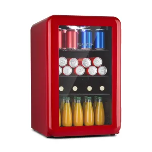 Klarstein PopLife 70L, hladnjak za napitke, hladnjak, 70 litara, 0 - 10 ° C, retro dizajn