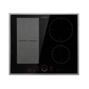 Klarstein Delicatessa 60 Hybrid Prime, ploča za kuhanje, indukcijska, 4 zone, 7000 W, crna