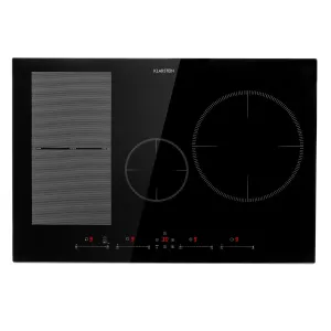 Klarstein Delicatessa 77 Hybrid, indukcijska ploča za kuhanje, 4 zone, 7000 W