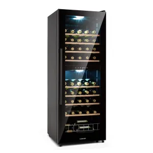 Klarstein Barossa 54 Duo, Hladnjak za vino, 2 zone, 148 litara, 54 boce, zaslon osjetljiv na dodir #485392