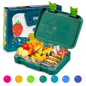 Klarstein Junior Lunchbox, 6 pretinaca, 21,3 x 15 x 4,5 cm (Š x V x D), bez BPA #5330