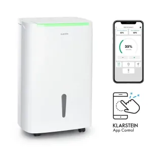 Klarstein DryFy Connect 30 odvlaživač zraka WiFi Compression 30l/d 25-30m² bijeli