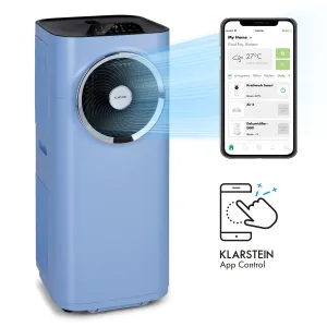 Klarstein Kraftwerk Smart 10K, prijenosna klima, 3 u 1, 10 000 BTU, upravljanje aplikacijom, daljinsko upravljanje