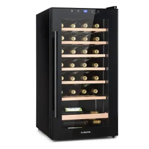 Klarstein Barossa 29 Uno, hladnjak za vino, 1 zona, 88 litara/28 boca, ekran osjetljiv na dodir