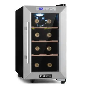 Klarstein Reserva 8 Uno, vinoteka, 23 litre, 8 boca, 11 - 18 ° C, 26 dB, nehrđajući čelik