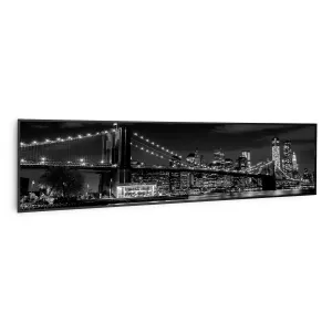 Klarstein Wonderwall Air Art Smart, infracrveni grijač, most, 120 x 30 cm, 350 W #3876
