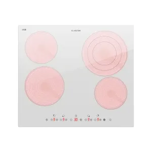 Klarstein Virtuosa 4, ugradbena ploča za kuhanje, 4 zone, 6500W, staklokeramika