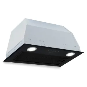 Klarstein Paolo, napa, ugradbena, 52,5 cm, usisavanje zraka: 600 m³/h, LED, crna boja