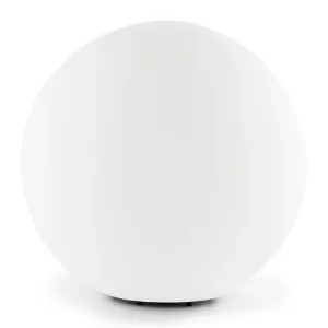 Lightcraft Shineball L, okrugla vanjska svjetiljka promjera 40 cm, bijela