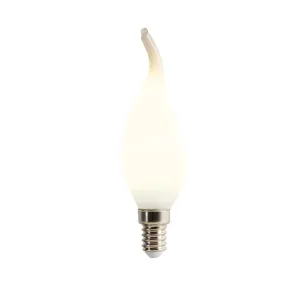 E14 prigušiva LED žarulja sa žarnom niti svijeća opal 3W 250 lm 2350K