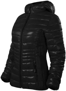 Ženska prošivena jakna, crno, S