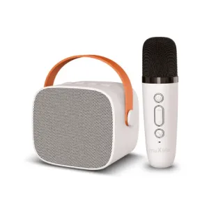 Maxlife MXKS-100 Bluetooth Karaoke mikrofon + zvučnik, bijela
