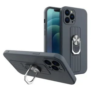 MG Ring silikonska maska za iPhone 12 Pro, tamno plava