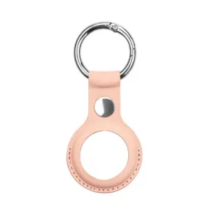 MG Leather Keychain maska za Apple AirTag, ružičasta