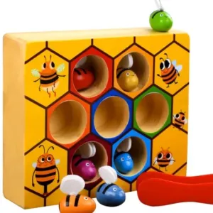 MG Honeycomb drvena igračka, pčele