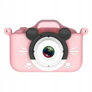 MG C14 Mouse dječja kamera + 32GB kartica, ružičasta