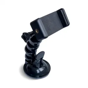 MG Suction Cup držač sportske kamere + adapter za mobilni telefon, crno #367155
