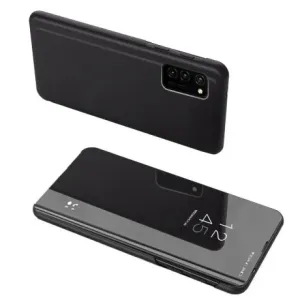MG Clear View preklopna maska za Samsung Galaxy A02s, crno