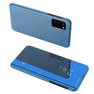 MG Clear View preklopna maska za Samsung Galaxy A02s, plava