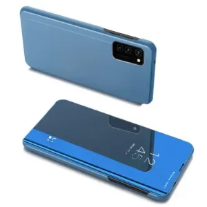 MG Clear View preklopna maska za Samsung Galaxy A03s, plava