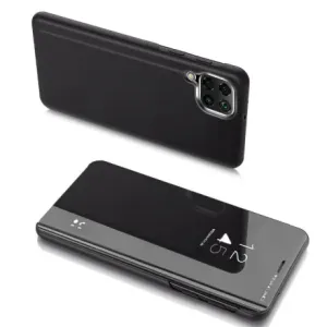 MG Clear View preklopna maska za Samsung Galaxy A22 4G, crno