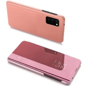 MG Clear View preklopna maska za Samsung Galaxy A32 5G / 13 5G, ružičasta