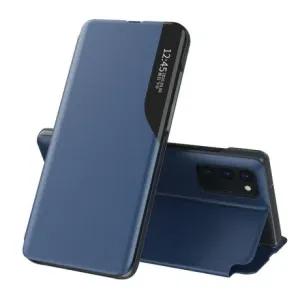 MG Eco Leather View preklopna maska za Samsung Galaxy M51, plava