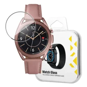 MG Watch Glass Hybrid zaštitno staklo za Samsung Galaxy Watch 3 45 mm, crno