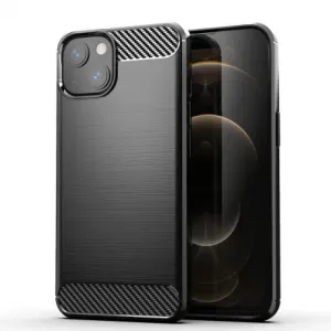 MG Carbon Case Flexible silikonska maska za iPhone 13 mini, crno