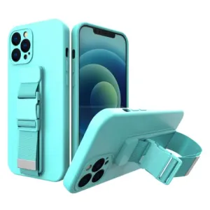 MG Rope silikonska maska za iPhone 13 Pro Max, svijetlo plava