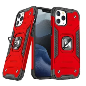 MG Ring Armor maska za iPhone 14 Pro Max, crvena